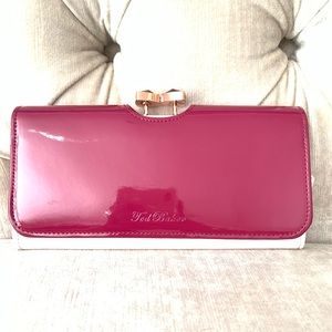 Ted Baker Magenta & Pink Bifold Clutch Wallet